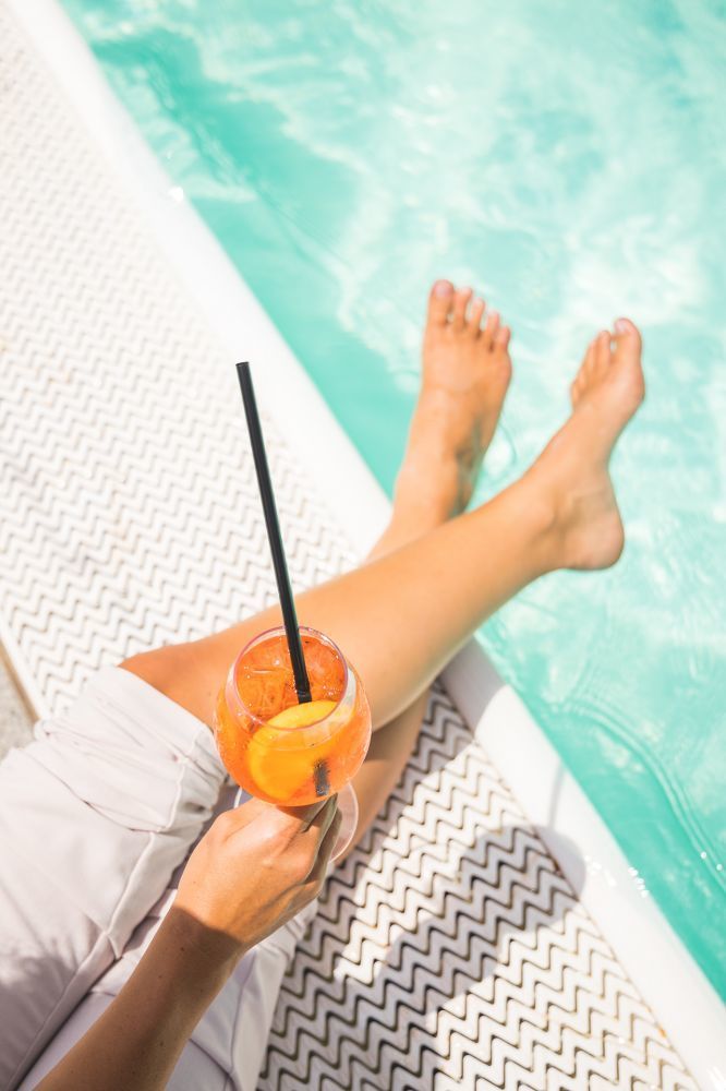 Kurhaus Cademario Hotel & Spa - Pool Bar