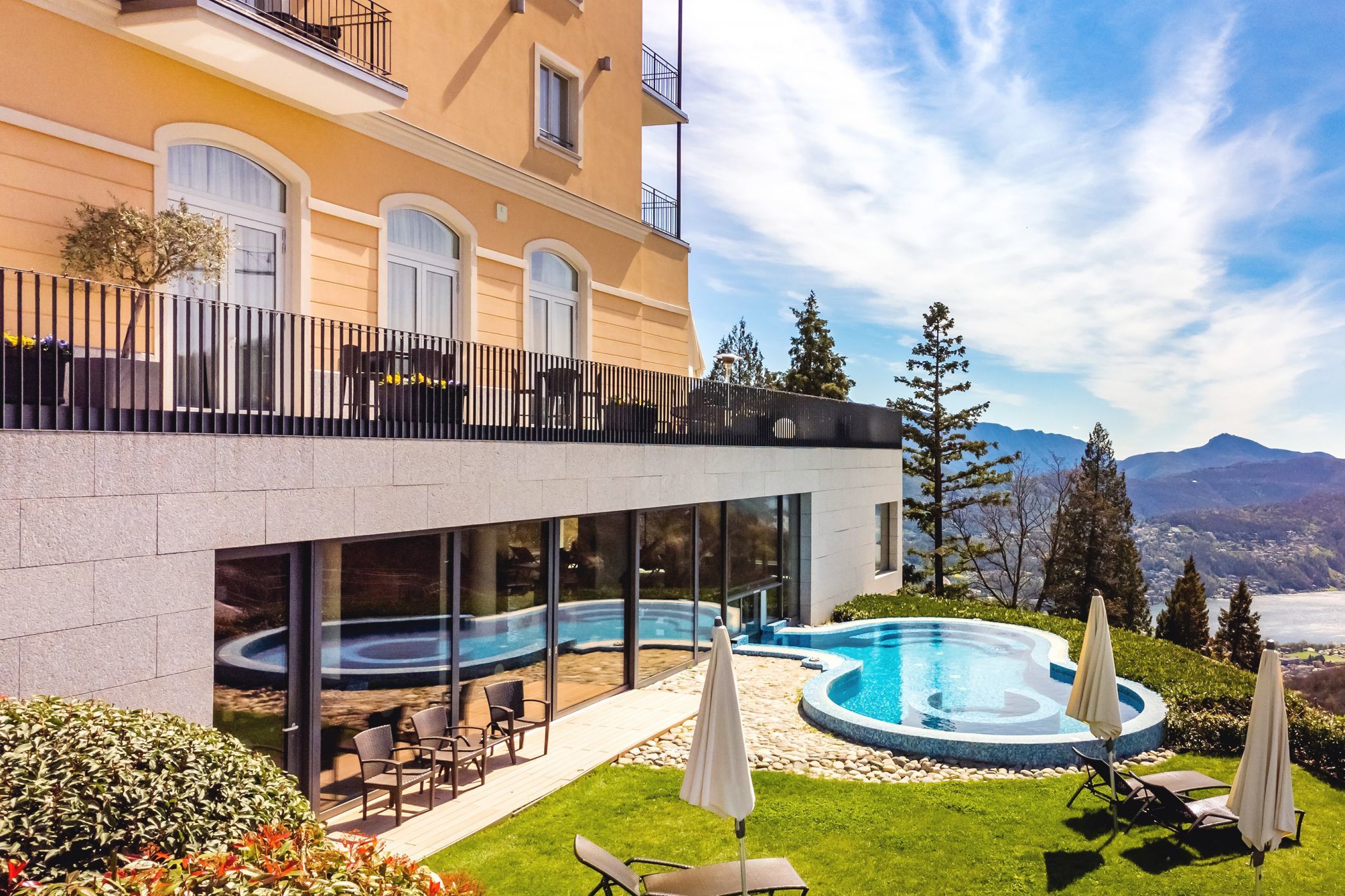 Kurhaus Cademario Hotel Spa OFFICIAL SITE Views Of Lake Lugano